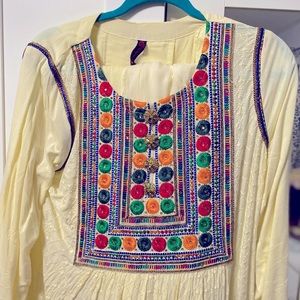 COPY - Pakistani 3 piece embroidered dress